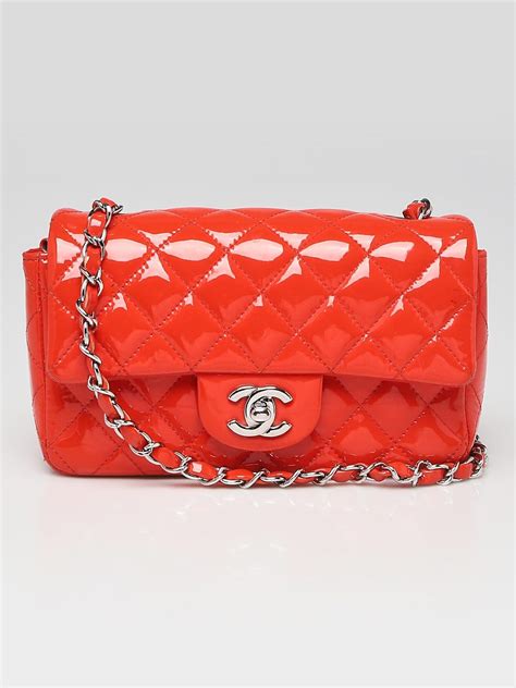 chanel extra mini flap bag red